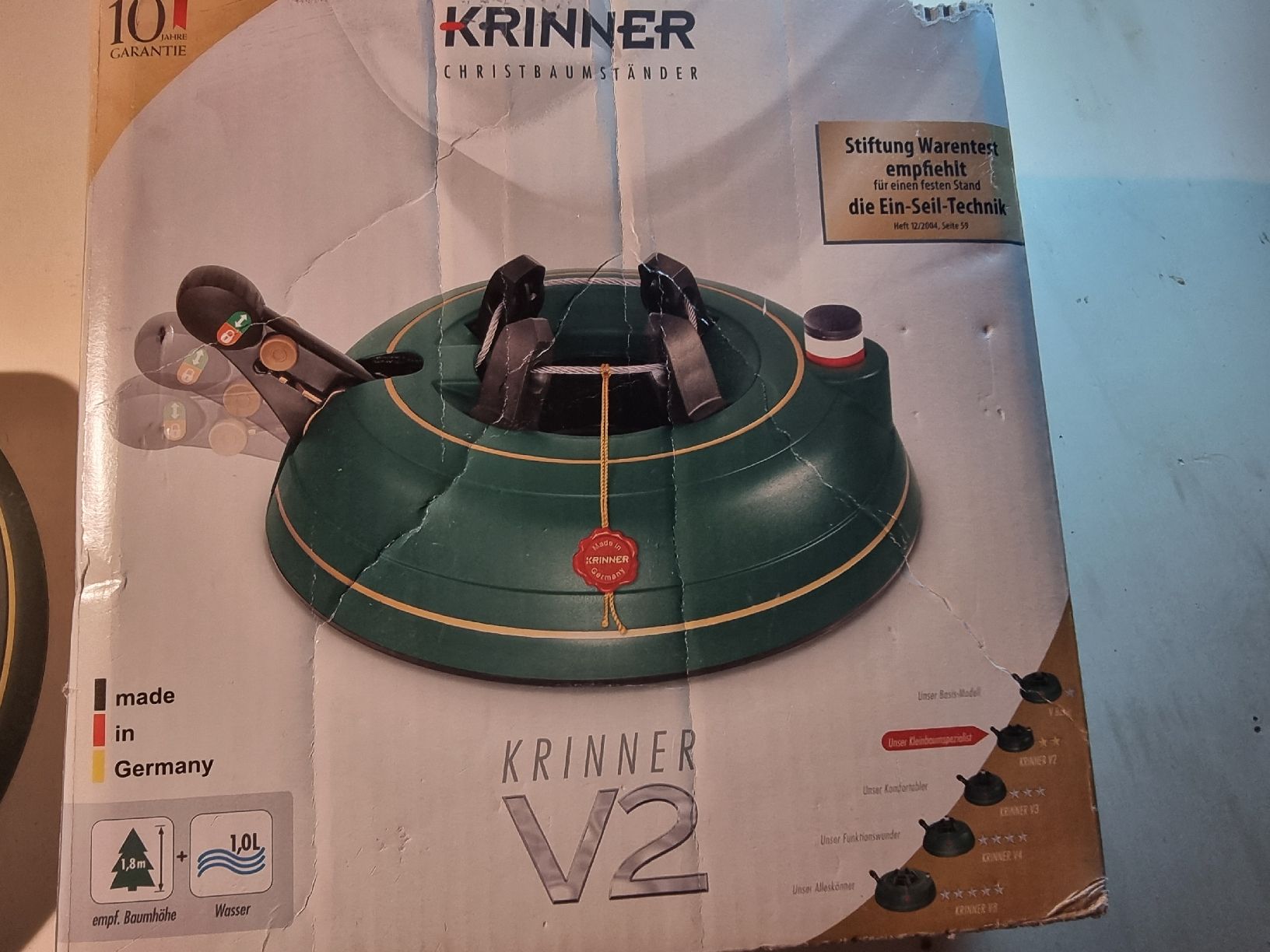 Basi per albero di Natale: Christbaumständer Krinner V2 grün – Usato da Hinterkappelen venduto da DR88 2