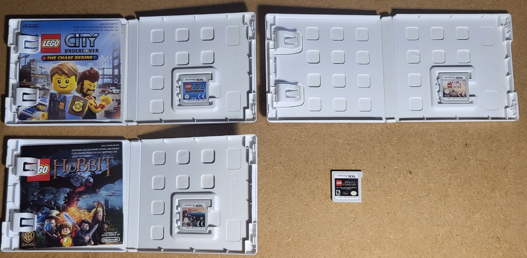 Lego Giochi: 4 jeux Nintendo 3DS Lego  – Usato da Montet (Glâne) venduto da KOADA 2