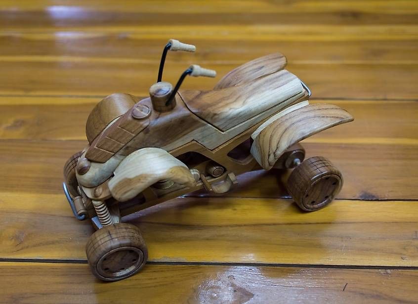 Jouets: Quad en bois – Neuf avec emballage d'origine à Thônex par Fred_1973