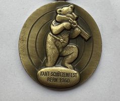 1960 Schützenmedaille Bern Bronze unz *RAR*