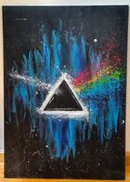 Pink Floyd inspiriertes Acrylgemälde | handgemaltes Unikat