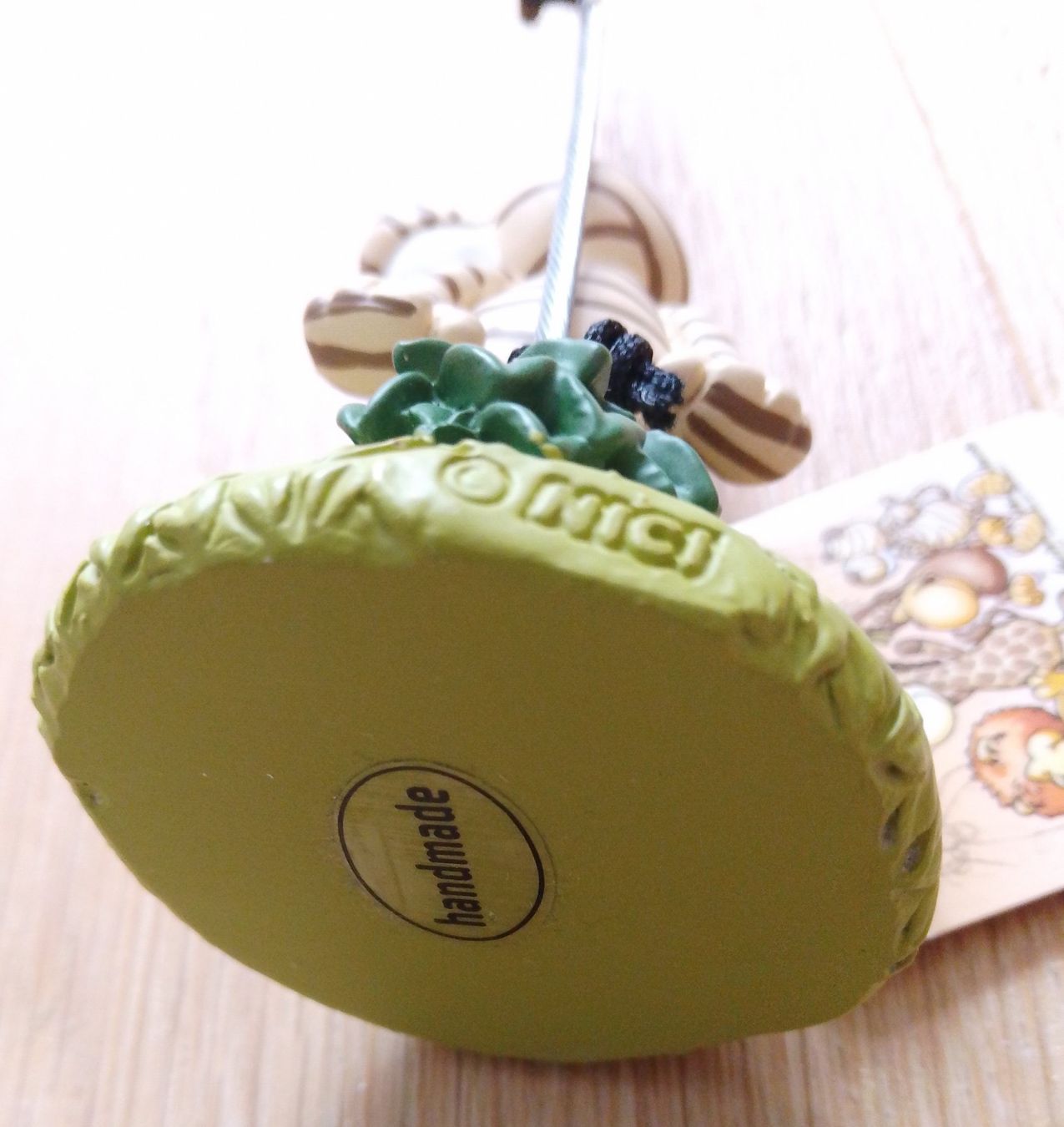 Statuette: Nici Kartenhalter Tiger No. 23443 neu Fotohalter oder Zettel – Nuovo (secondo la descrizione) da Wohlen AG venduto da salamanderspielwaren 3