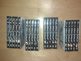 Attack on Titan Manga Deutsch, Bände 1-20, praktisch neu
