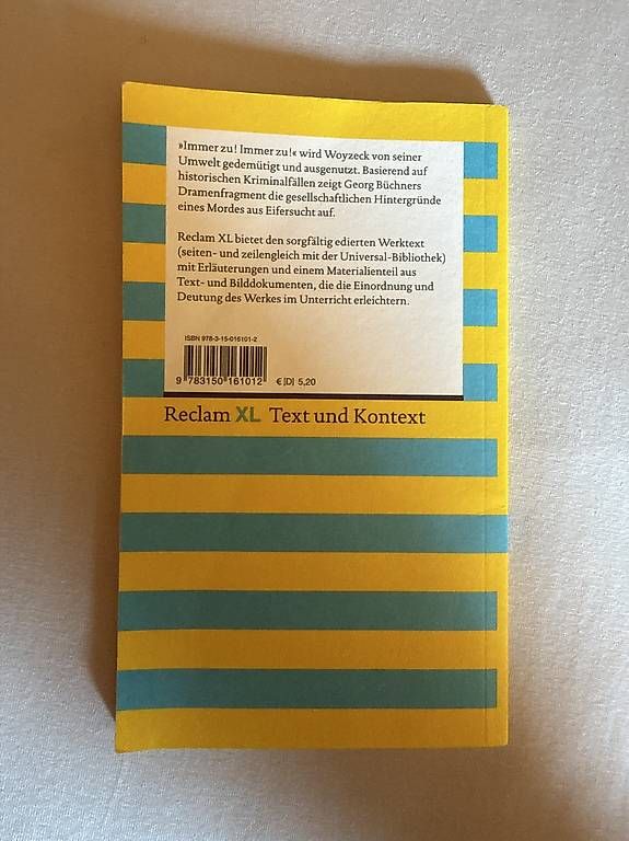 Bücher: Woyzeck (Deutsch) – Gebraucht aus Sarnen von ale_7ph7 1