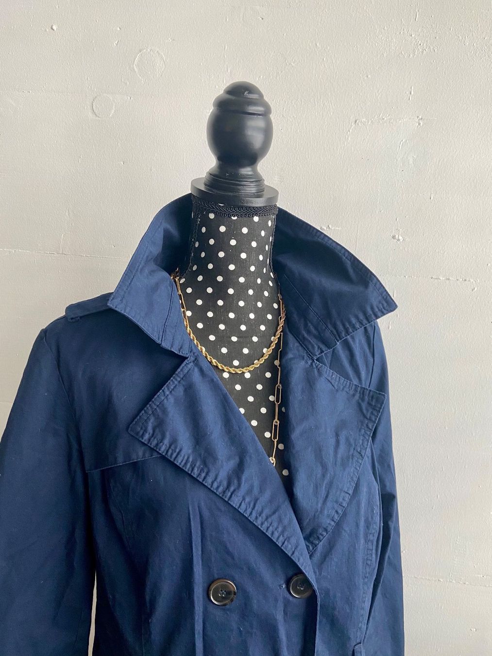 Mäntel: Neuwertiger Trenchcoat dunkelblau – Neu (gemäss Beschreibung) aus Zürich von enjoyxvintage 4