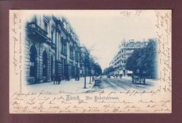 ZÜRICH - Bahnhofstrasse - 1899