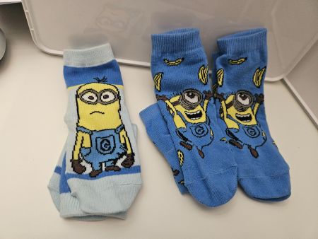 Kinder Socken Minions 6er Pack Gr. 23-26 (Letzte Chance)