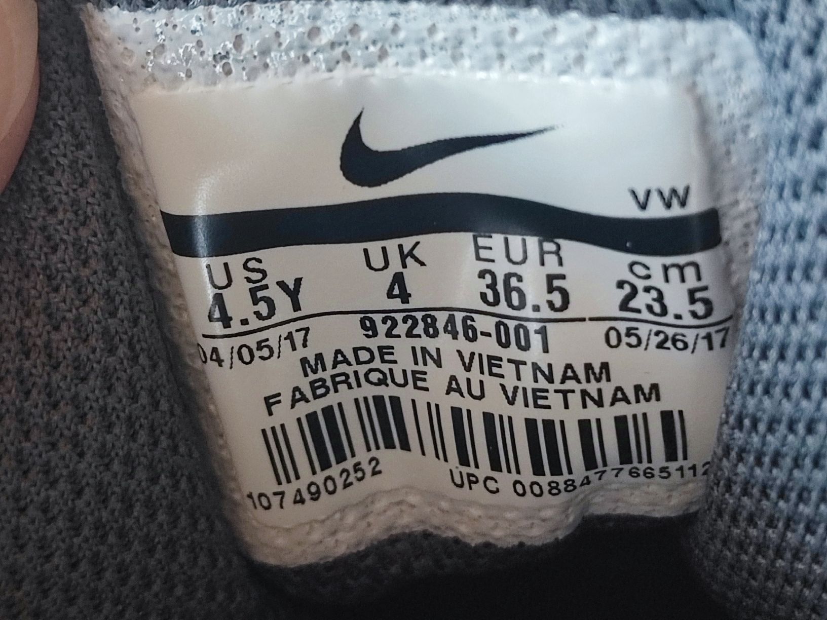 Nike Scarpe da uomo: coole Nike Sneaker (Midsneaker), Gr. 36.5 – Usato da Spiez venduto da passion4dogs 5
