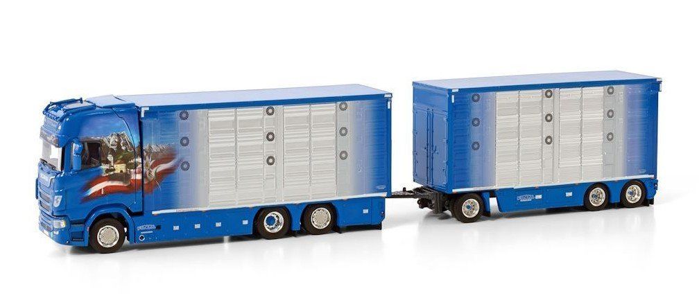 WSI Models Kit di modellismo & Modellini statici: WSI 02-3157 Viehtransporter Hartl – Nuovo e nell'imballaggio originale da Dagmersellen venduto da FBM-Bacheli