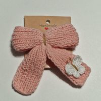 Handgemachte Haarklammer "rosa"