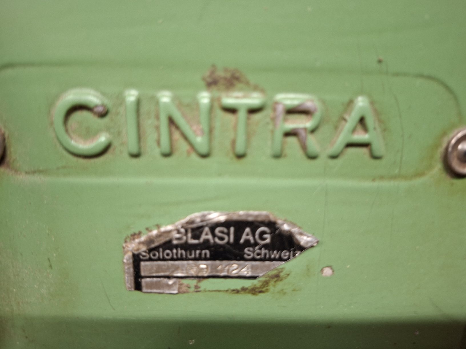 Tutte le macchine: Cintra Drehbank 380V – Usato da Niederuzwil venduto da peter. 7