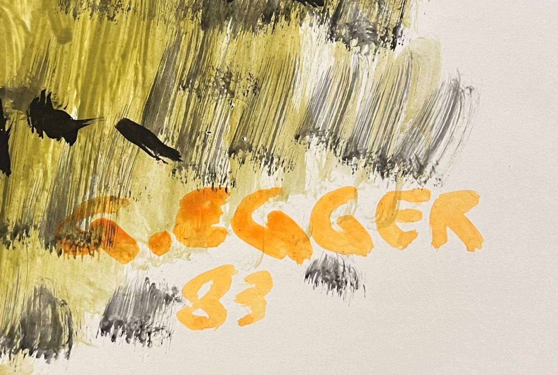 Dipinti: Günter Egger war ein österreichischer Künstler AQUARELL – Usato da Gersau venduto da grafik-kunst 1