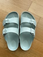 Birkenstock Arizona Sandals Size 33 Pastel Blue Used
