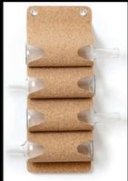 Wand- Flaschen/Zeitungshalter aus Kork