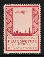 1913 Flugpost Vorläufer II "Bern",  postfrisch **