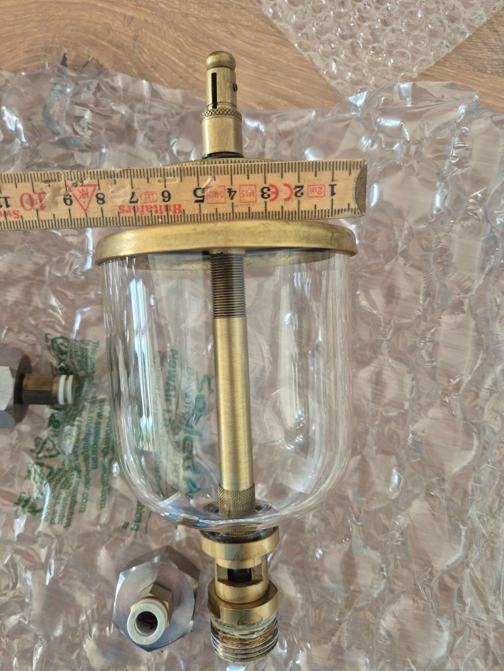 Accessori Trattori &Veicoli agricoli: Tropföler Messing mit Naturglas – Usato da Lütisburg venduto da urbsus 1