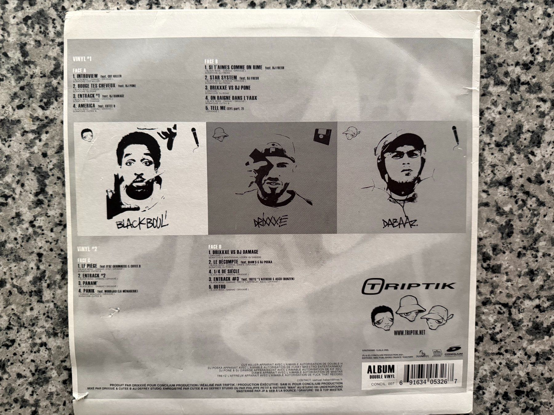 Vinyles: Triptik – Microphonorama [2LP FR 2001] – D'occasion à Tamins par Dark-Skull-Vinyl 1