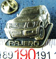 MIT SUBISHI PAJERO 3D-OPTIC PIN GEPRÄGT ZINNIG 30mm VINTAGE