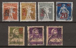 CH146 - Emission provisoire 1921 obl.