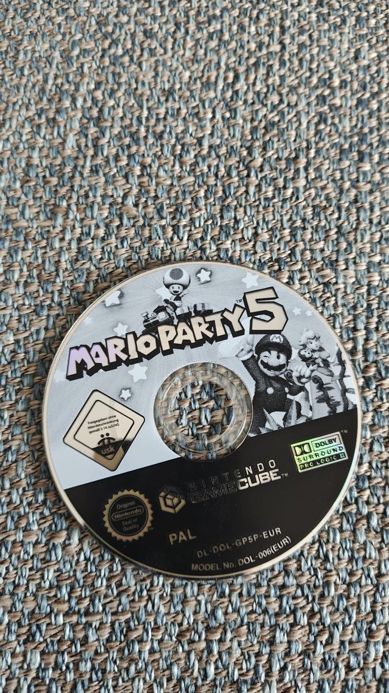 Nintendo Giochi: Nintendo Gamecube - Mario Party 5 nur CD – Usato da Steinach venduto da Giusep7