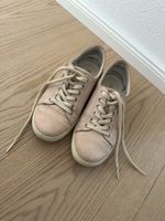 Sneaker Ecco Leder rosa flach getragener Zustand Grösse 38 