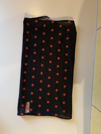 SportXX Multifunktionstuch Schwarz mit Sterne!