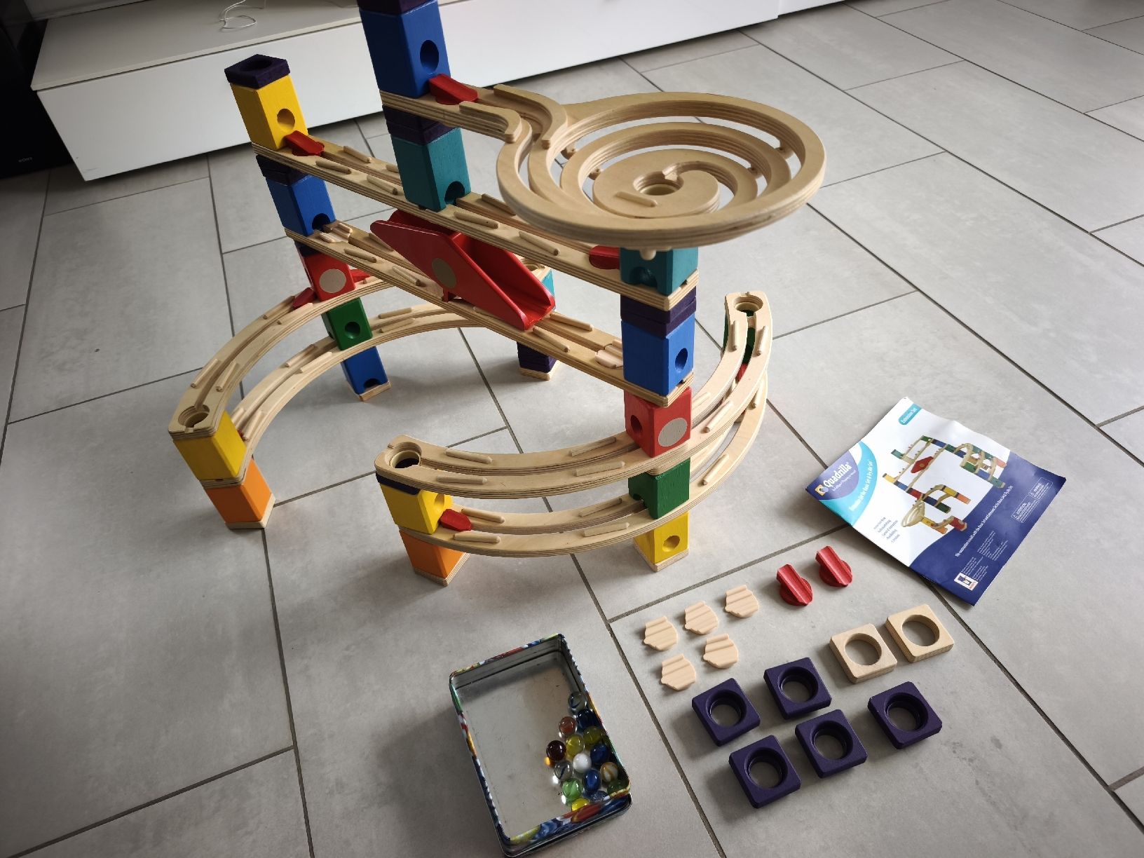 Quadrilla Spielzeuge: Quadrilla Holz-Kugelbahn – Gebraucht aus Kloten von phidi19 1