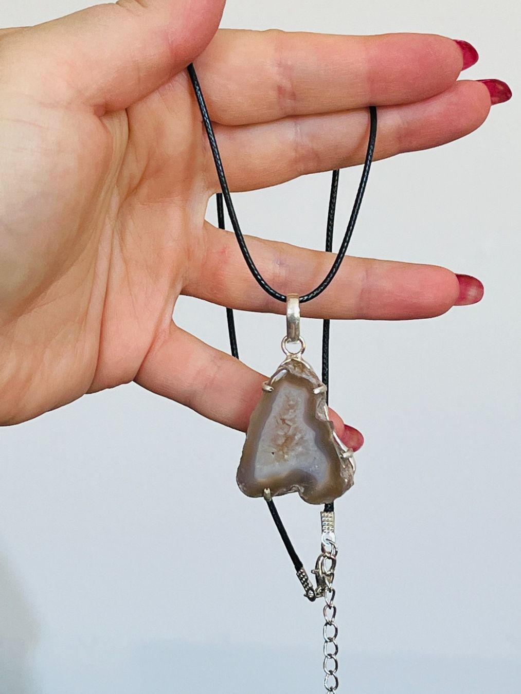 Catenine: Solar Quartz Druzy Ethenic Jewelry – Nuovo e nell'imballaggio originale da Genève venduto da AGBERG 2