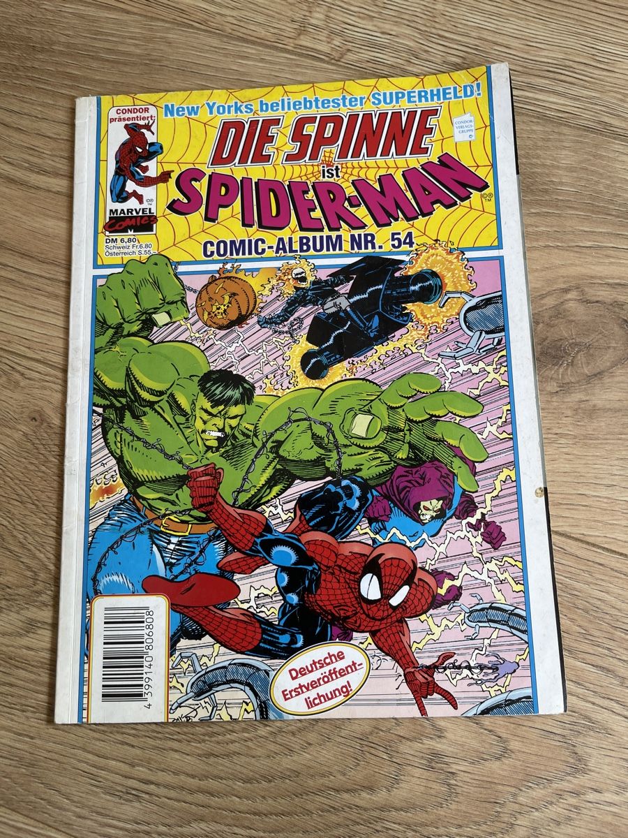 Fumetti: Marvel Comics - Die Spinne ist Spider-Man  Nr. 54 – Usato da Reinach BL venduto da sake08-2008