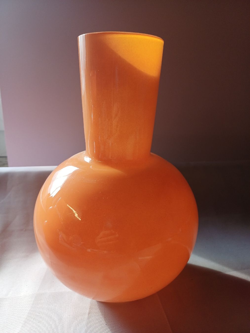 Vasi & Recipienti: neu: Glasvase orange  – Nuovo (secondo la descrizione) da Nassen venduto da verrueckt