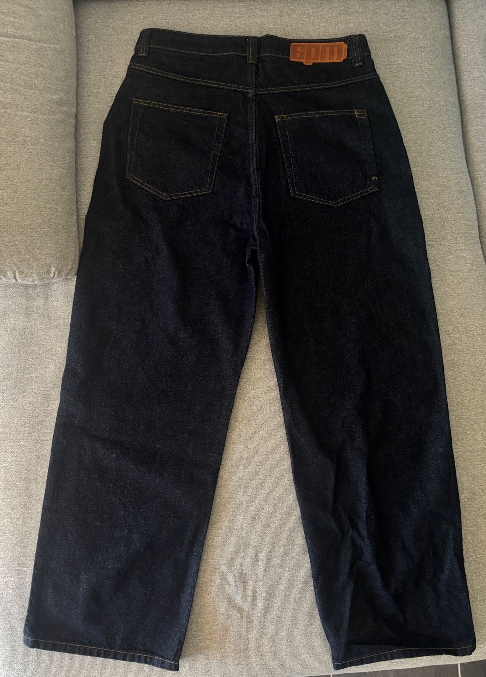 6PM Jeans: 6PM+ X-TRA WIDE DENIM RAW DARK BLUE – Nuovo (secondo la descrizione) da Gränichen venduto da OsoLoco 1