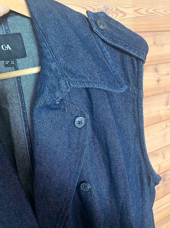 Vestiti: Maxikleid Jeanskleid Gr 44 – Usato da Simplon Dorf venduto da fraueulalia 1