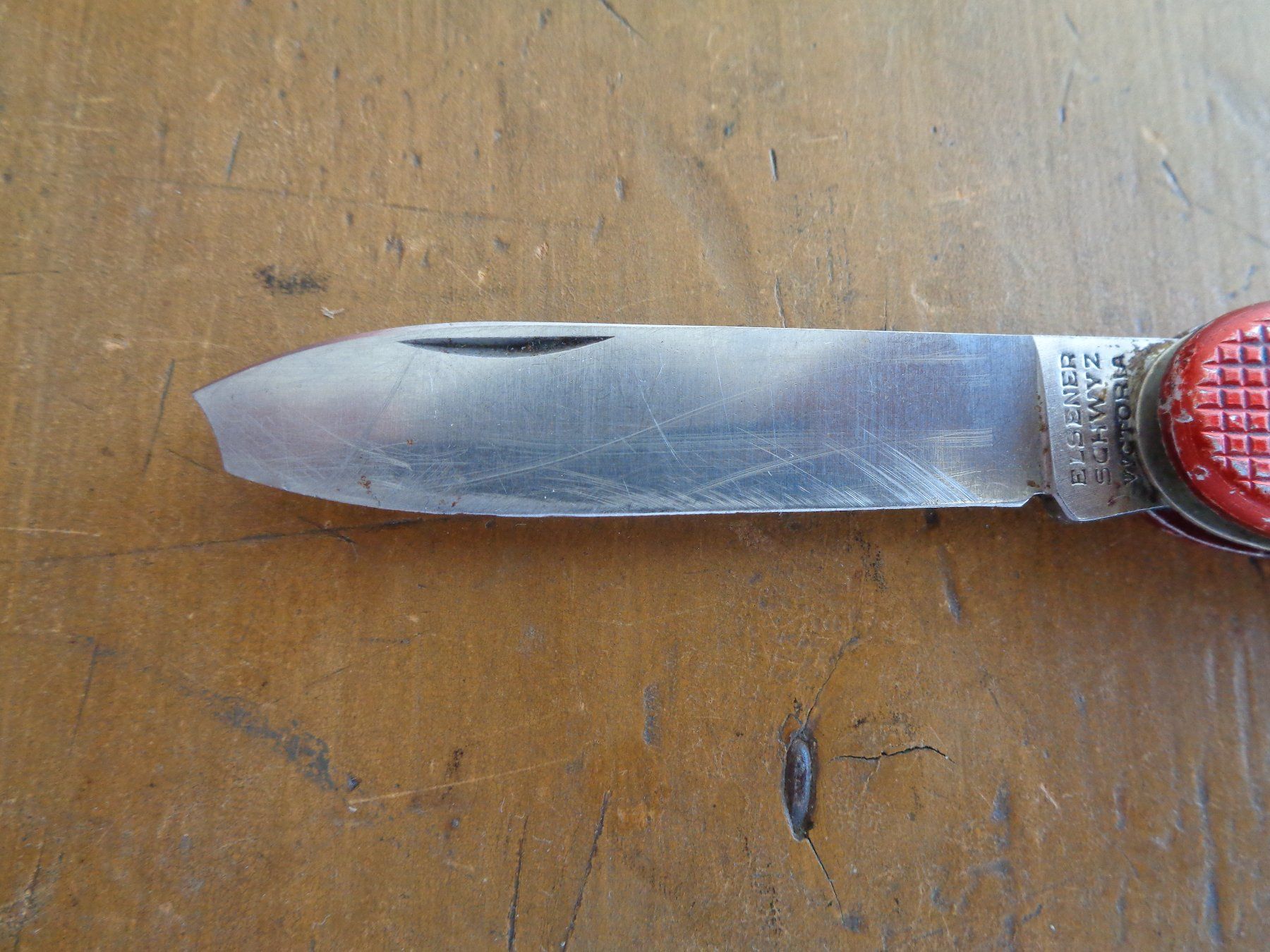 Victorinox Coltelli tascabile: Rotes Soldatenmesser, Jg. 63 – Difettoso da Schindellegi venduto da schelten2019 4