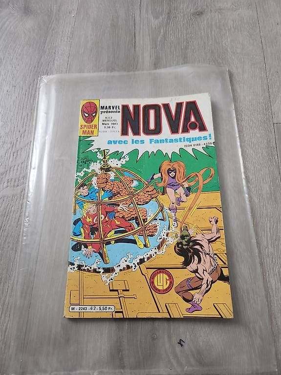 BD: Bande dessiné marvel présente nova 62 – D'occasion à Romont FR par Alejandro111
