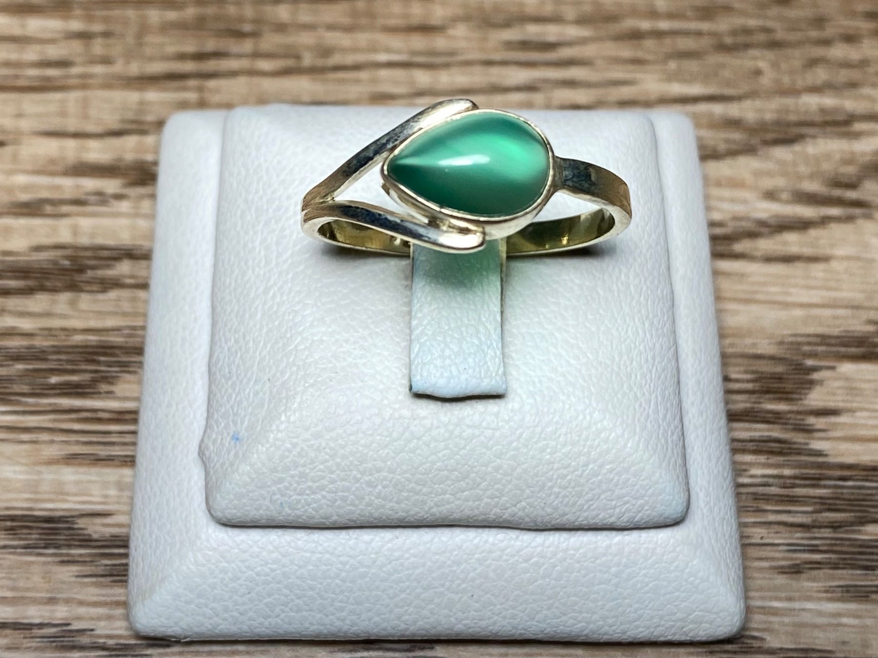 Ringe: kunstvoller 925 Silberring - Grüner Achat – Neu und originalverpackt aus Laax von Kiki_Kingdom3 3