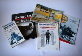 U-BOOT WAFFE.  LITERATUR UND DOKUMENTATION, 5 STK.
