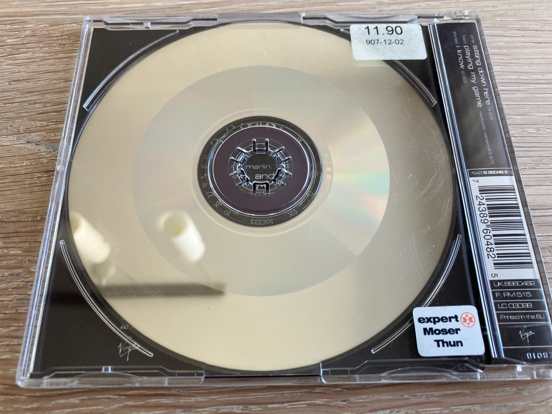 CDs: CD-Single Lene Marlin: Sitting down here – D'occasion à Thun par Rebeccat 1