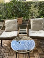 Stilvolles Lounge-Set für Balkon oder Terrasse