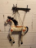 ALTES  SPIELZEUG PFERD  MARIONETTE