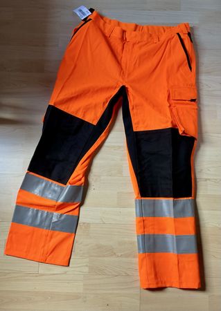 Orange Arbeitshose Grösse 100, Neu mit Etikett