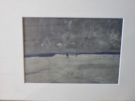 KÜNSTLER ? ORIGINAL TEMPERA MIT RAHMEN