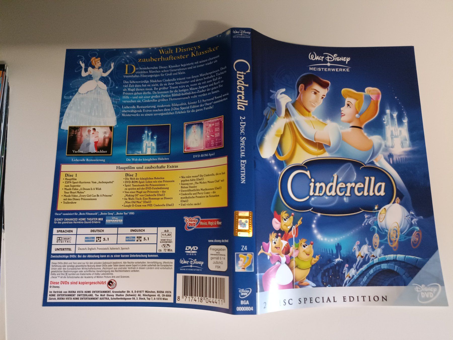 Tutti i DVDs: Cinderella – Usato da Köniz venduto da Movieportal007
