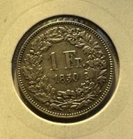 1850 1 Franken ss-vz