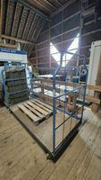 Transportwagen/Lagergestell, blau guter Zustand