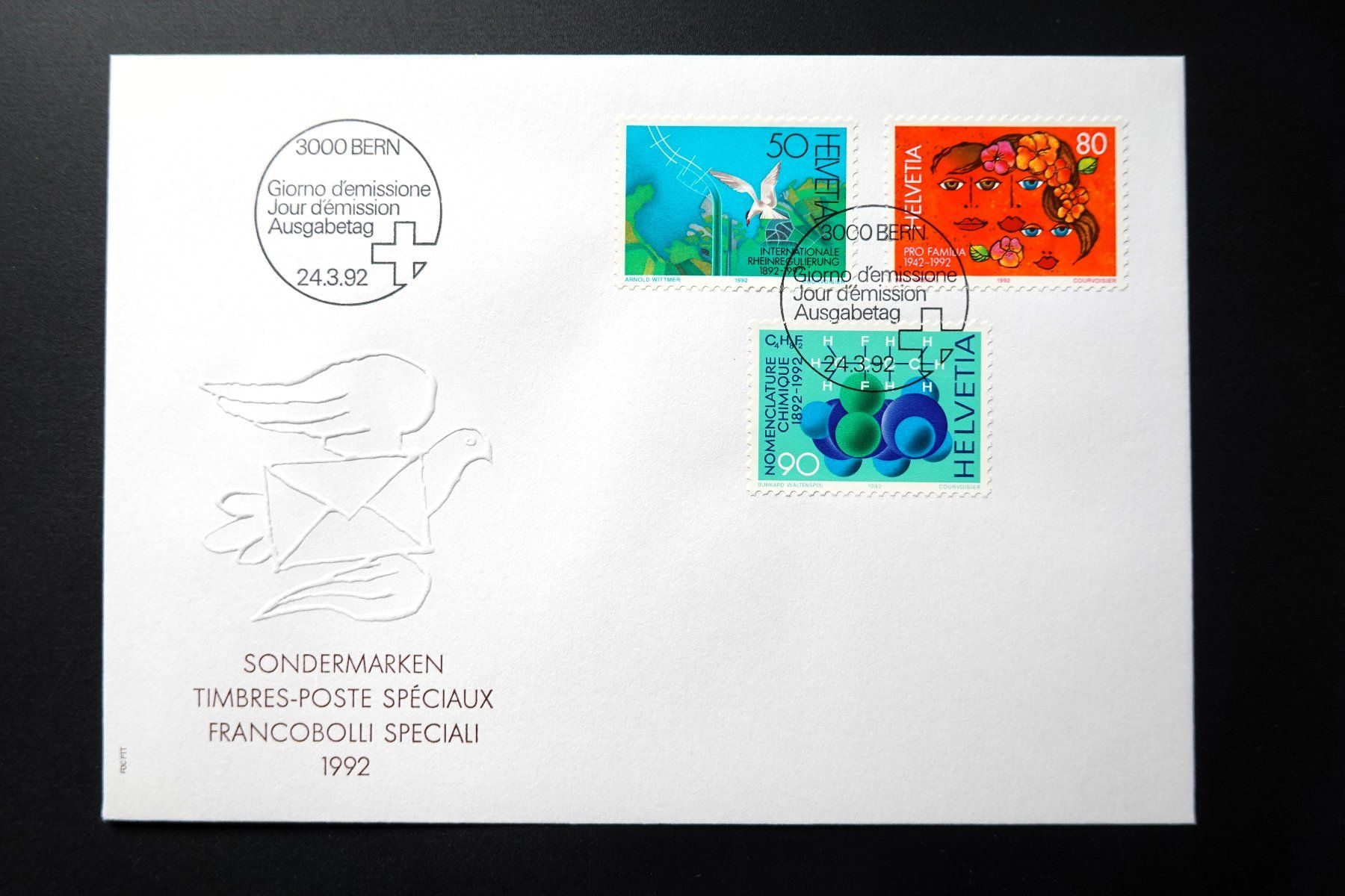 Alle Briefmarken: 1992 FDC Werbemarken – Neu (gemäss Beschreibung) aus Mettmenstetten von Sutasso