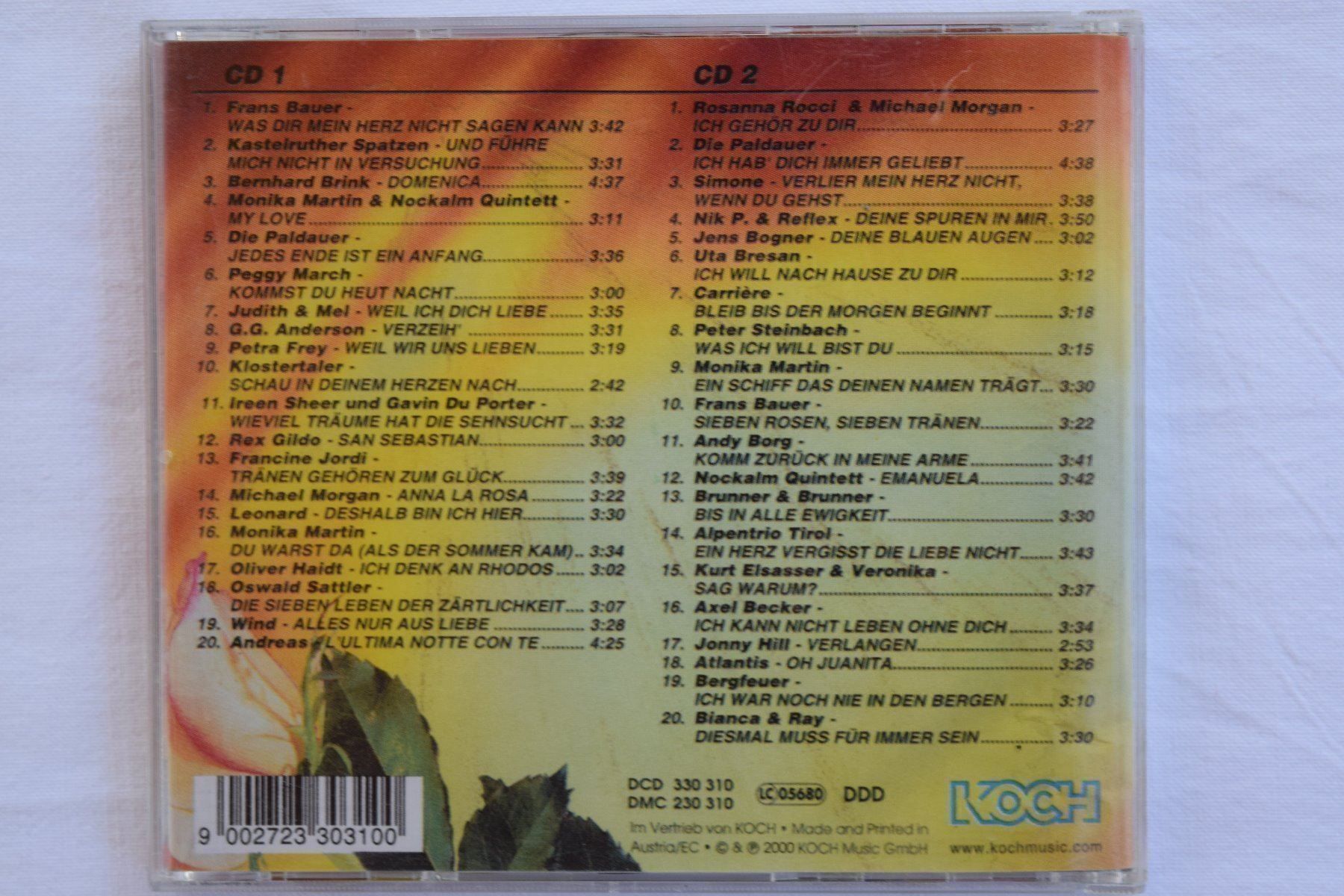 CD: Ein bisschen Zärtlichkeit (02) – Usato da Reutigen venduto da DONDON55 3