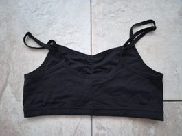 Bralette schwarz, Grösse L, Super.natural Merino