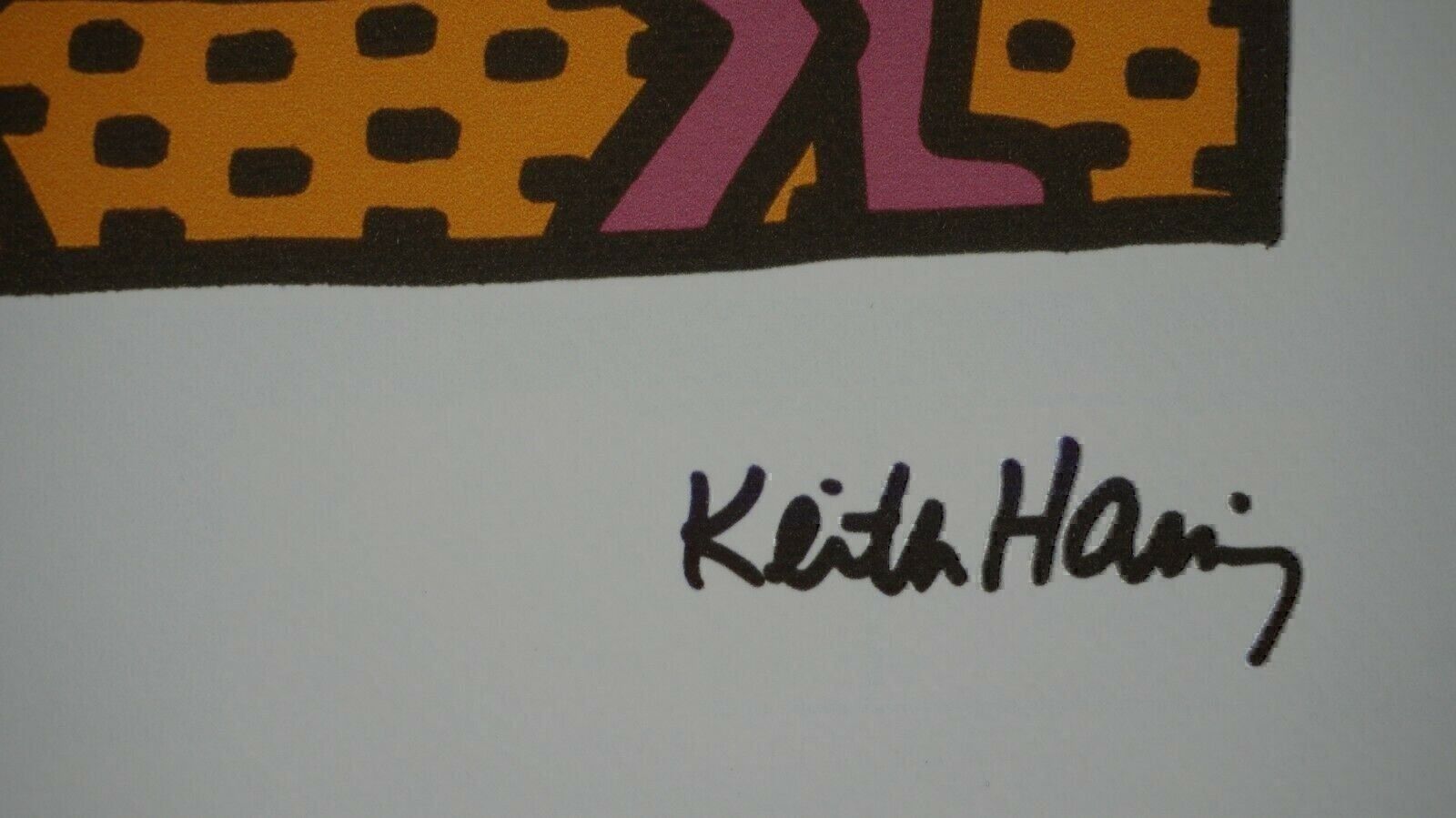 Foto & Immagini: KEITH HARING  HANDNUMMERIERT DRUCKSIGNIERT – Usato da Gersau venduto da kunst-online 3