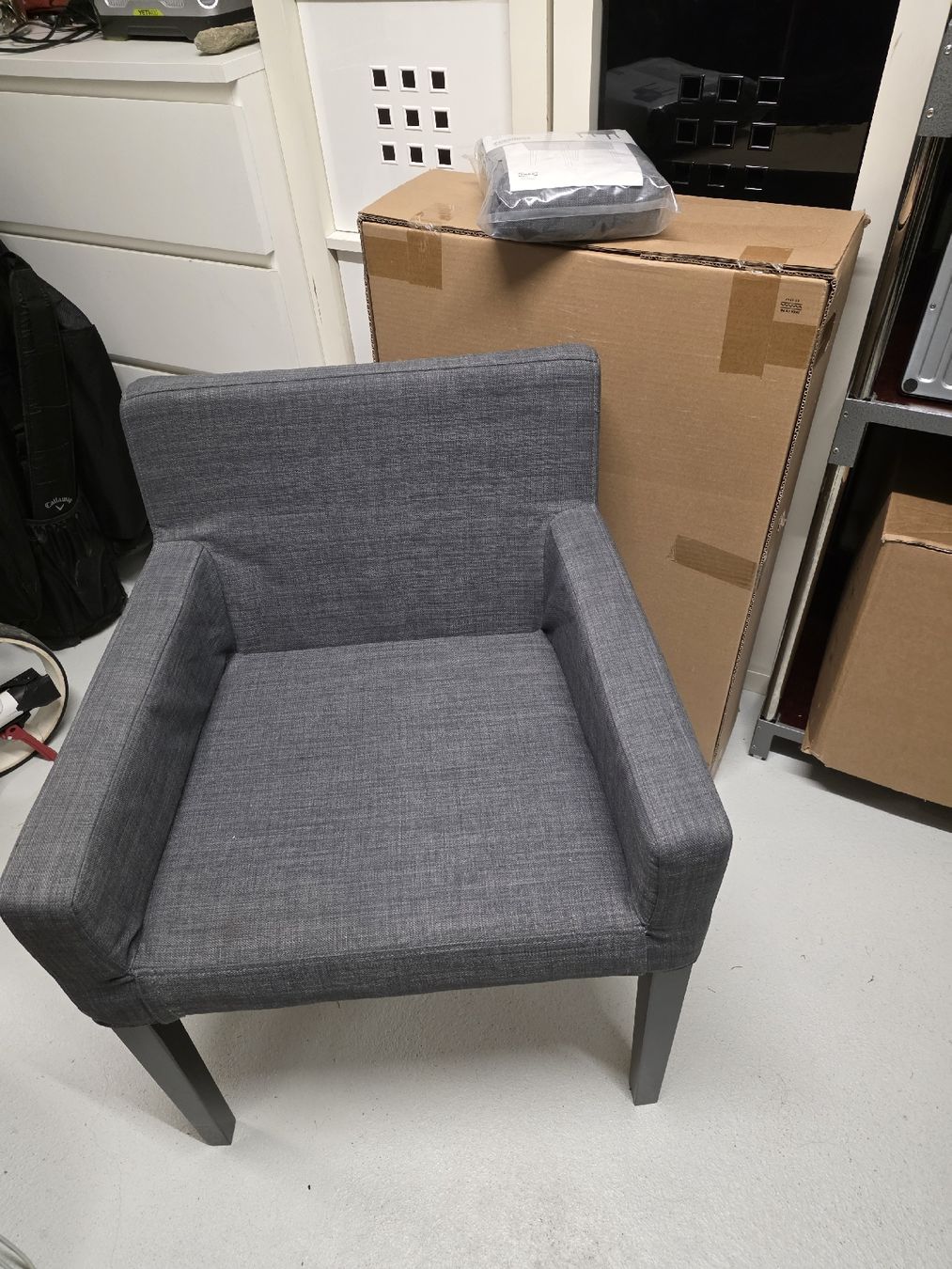 Ikea Sedie: Nils Stuhl mit Armlehne – Usato da Uttigen venduto da Schnatii
