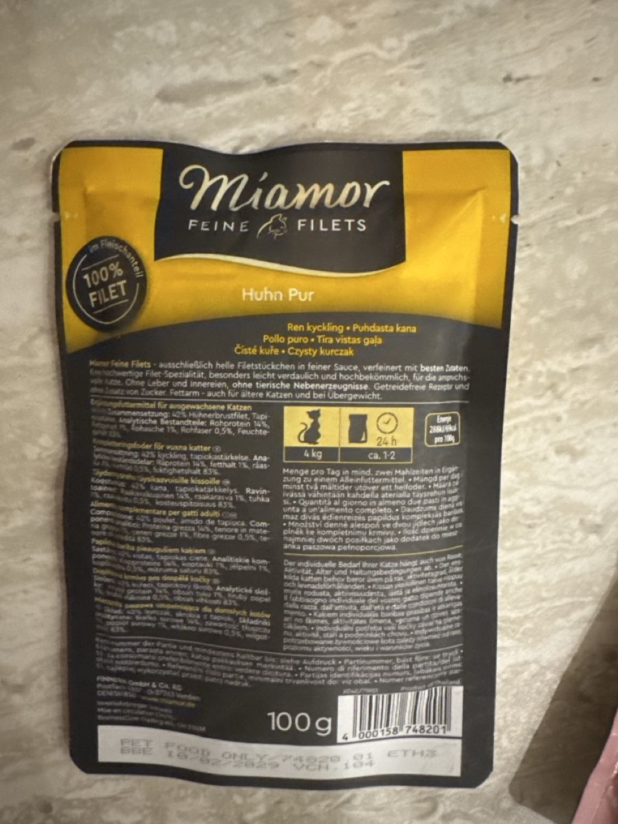 Nourriture: Katzenfutter Mix Mac's Miamor Mjamjam 3 Beutel neu – Neuf avec emballage d'origine à Kreuzlingen par eli_qm8d 2